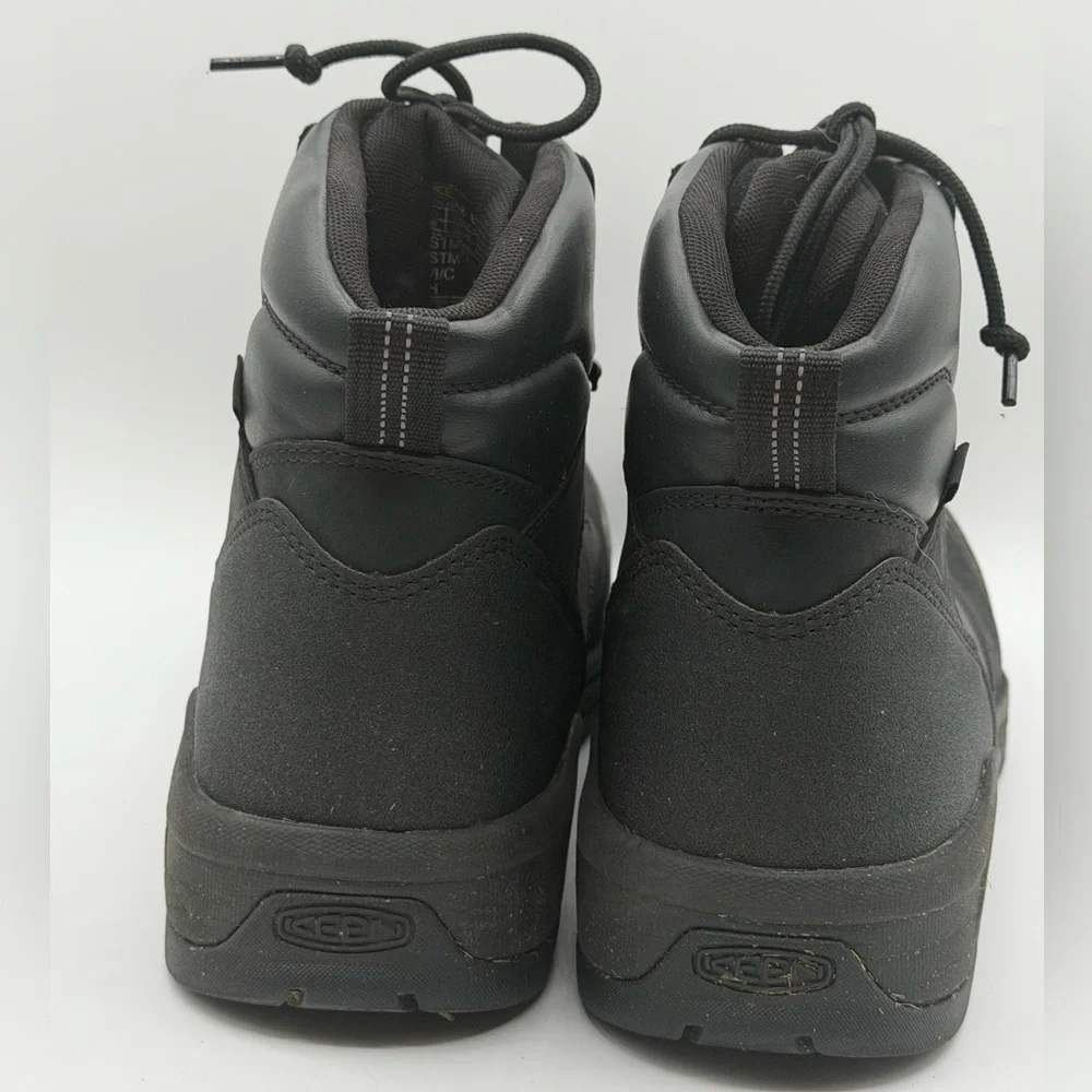 KEEN Utility Men’s Size 12 Work Boots Steel Toe Safety Lace Up - Picture 5 of 8